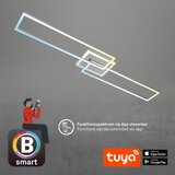 BRILO led prigušiva plafonska lampa frame 2xLED/20W/230V wi-fi tuya + daljinski | Eponuda.com