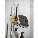 Metaltex Mat crna željezna viseća kupaonska polica Lava – | shoptok.hr