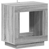  Bocni stol Sivi Sonoma 60 x 40 x 65 cm Konstrukcijsko drvo | shoptok.hr