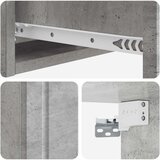 Stolna montirana na zid Betonska siva 59 x 34,5 x 17 cm | shoptok.hr