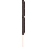 Naslon za glavu s gumbom Tamno smeđa 160 cm Tkanina | shoptok.hr