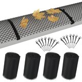 vidaXL 4-dijelna mreža za oluk sa spojnicama HDPE 1,08 m² Cijene
