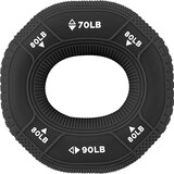 INF Trenažer za roke - silikonski obroč za močnejši oprijem Black, (21246834) | Shoptok.si