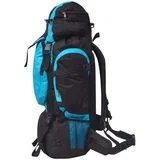 ruksak za Planinarenje XXL 75 L Crno-Plavi