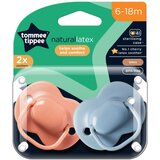Tommee_Tippee tolažilna duda - lateks , cherry, 6-18m, 2/1 | Shoptok.si