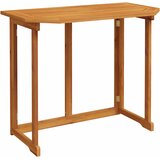 Bistro set za vrt 3 pcs Smeđa Čvrsto drvo akacije | shoptok.hr