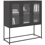  Komoda crna 100,5 x 39 x 107 cm od hladno valjanog čelika | Eponuda.ba