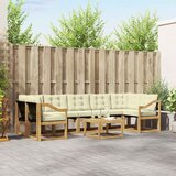  Set vanjskih sofa 8 kom. Bijela i krem | shoptok.hr