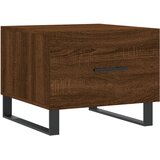  Stolić za kavu smeđa boja hrasta 50x50x40 cm konstruirano drvo | shoptok.hr
