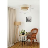  Brilagi-Plafonsko svetlo DENVER LUNETA 1xE27/15W/230V prečnik 45 cm bež/braon/krem | Eponuda.com