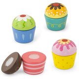 Viga drveni kolačići cupcakes 4 kom | shoptok.hr