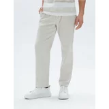 Sinsay muške hlače od mješavine lana 0835J-72X