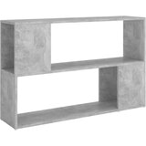 Maison Chic Knjižna omara - Knjižni regal betonsko siva 100x24x63 cm iverna plošča, (21725256) Cene