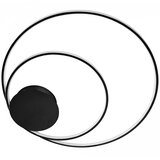 Toolight stropna svjetiljka sa daljinskim upravljačem plafon led black APP802-C | shoptok.hr