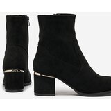 Resti Black women's low stiletto boots Rejerra | Eponuda.ba