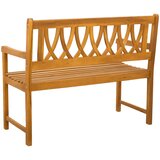  Vanjska klupa Prirodna 110 x 55,5 x 90 cm Čvrsto drvo akacije | Eponuda.ba
