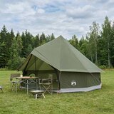 Tipi šator s krovom Maslinastozelena 300 x 300 x 200 cm | shoptok.hr