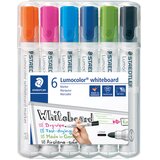 Marker ZA BIJELU PLOČU 2MM PK6 RECIKLIRANI LUMOCOLOR STAEDTLER 351 WP6-1 | shoptok.hr