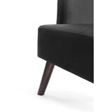 Bonami Selection Temno siv žameten fotelj z naslonom Noemye – | Shoptok.si