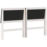 vidaXL Tapecirani uzglavlje Svijetlo siva 150 cm Čvrsto borovo drvo | shoptok.hr