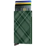 Denarnice TARTAN Zelena