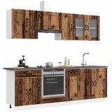  8-dijelni set kuhinjskih ormarića Kalmar konstruiranog drva | shoptok.hr