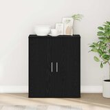  Komoda crni hrast 60x31x70 cm Inženirsko drvo | shoptok.hr