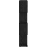 Ormarić za knjige Crni hrast 70 x 24 x 129 cm Konstruirano drvo | Eponuda.ba