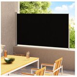 Zložljiva stranska tenda za teraso 220x300 cm črna | Shoptok.si