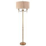 Endon 63620 - Podna lampa STANFORD 2xE14/40W/230V mesing/bež | Eponuda.com