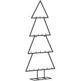  Metalno ukrasno božićno drvce crno 90 cm | shoptok.hr