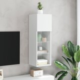 TV ormarići s LED svjetlima 2 kom bijeli 30,5x30x90 cm | Eponuda.com
