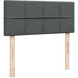 vidaXL Krevet box spring s madracem tamnosivi 120 x 190 cm tkanina | shoptok.hr