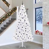 Umjetno božićno drvce s stalakom Bijelo 300 cm PVC i čelik | shoptok.hr