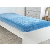 B.E.S. Plava plahta od mikropliša 180x200 cm Exclusive – Cijene