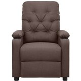  Naslanjač iz rjavega blaga, (20928235) | Shoptok.si