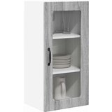 vidaXL Stenska kuhinjska omarica 2 pcs Siva Sonoma 40 x 31 x 80 cm | Shoptok.si