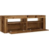  Noćni ormarići 2 kom s LED diodama staro drvo 60x35x40 cm | shoptok.hr