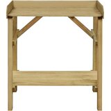  Vrtni stolić za sadnju od impregnirane borovine 75 x 40 x 90 cm | shoptok.hr