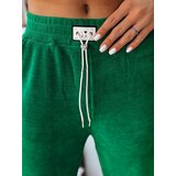 DStreet SHERRY Women's Green Pants Cene