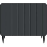  Klubska miza s predalom Črna 49 x 50 x 42 cm Inženirski les, (5000295516) | Shoptok.si