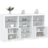  Komoda s LED svjetlima bijela 181,5x37x100 cm | shoptok.hr