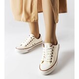 Gemre White Fabric Sneakers Mascherone Cene