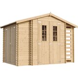 Timbela Lesena vrtna lopa - 206x328xH218 cm/5,41 m2 - Vrtna hiša s podi - M389C+M389G, (21823625) Cene