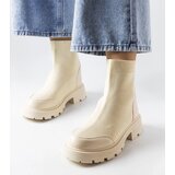 Gemre Beige sock boots Lonte | Shoptok.si