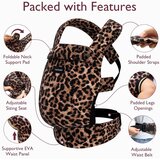 Momcozy Nosilka za dojenčke Leopard iz bombaža BC001-U012NB-A | Shoptok.si