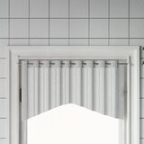 vidaXL Karnise 2 kosa bele in srebrne 90–135 cm aluminij Cene