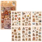  Set naljepnica Capybara za personaliziranu dekoraciju, 110 komada. | shoptok.hr