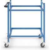 eurokraft pro voziček za komisioniranje, dxšxv 970 x 610 x 1045 mm, 2 nivoja | Shoptok.si