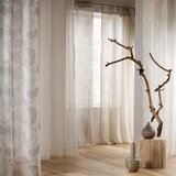 Douceur d intérieur Bež prosojna zavesa 140x280 cm Janice – | Shoptok.si